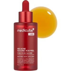 Medicube 1 Min Red Acne Succinic Acid Peel (40g) - Peeling Express