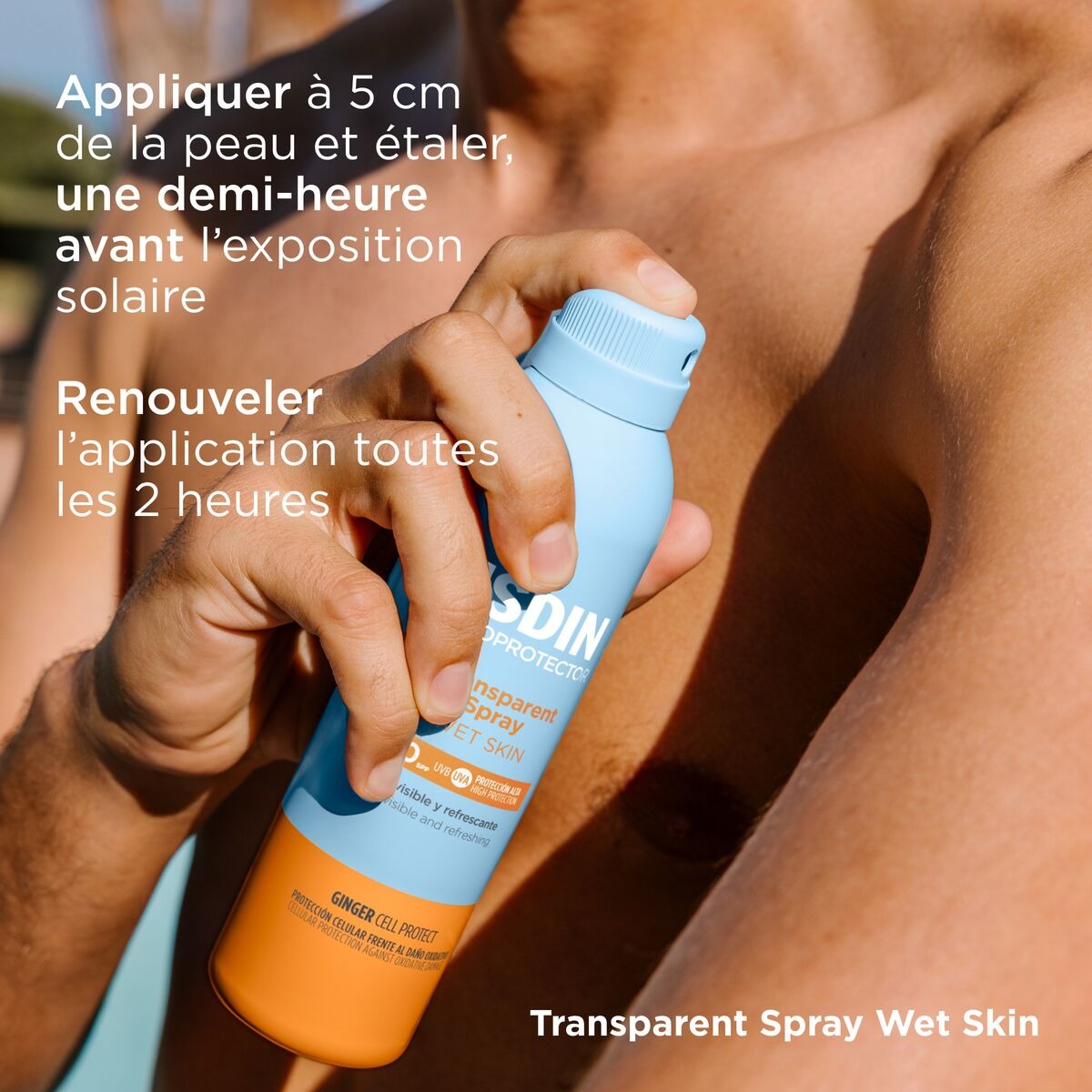 Fotoprotector Spray Transparent Wet Skin – Image 2