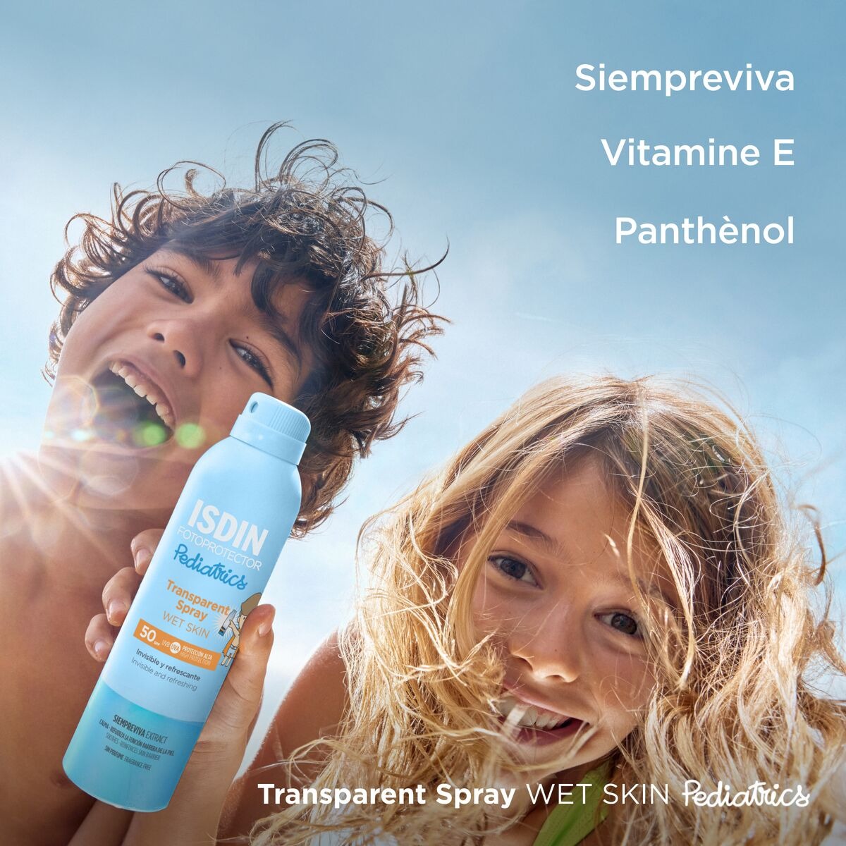 Fotoprotector Pediatrics Transparent Spray SPF50 – Image 2