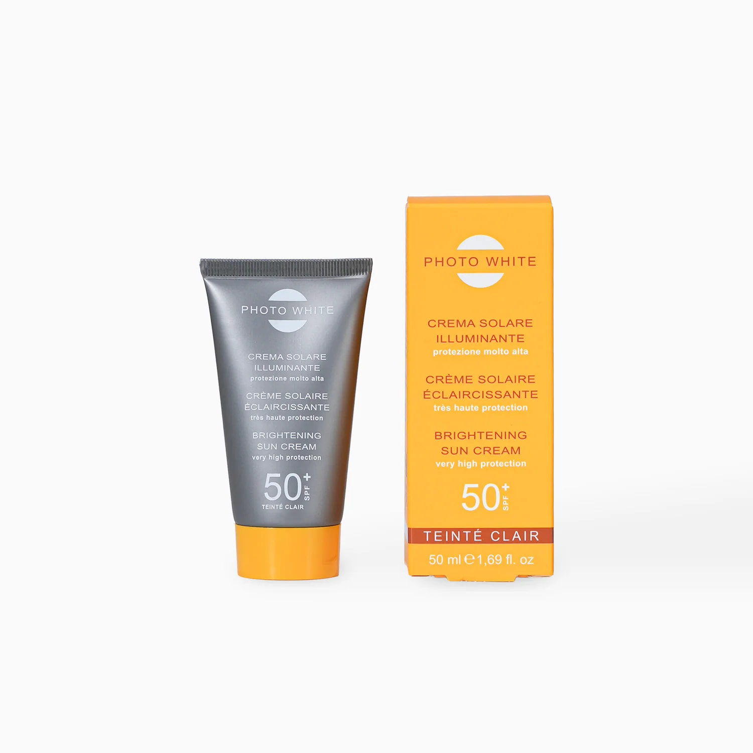 Crema Solare 50+ Teinte Claire
