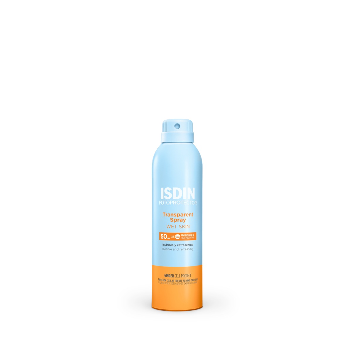 Fotoprotector Spray Transparent Wet Skin