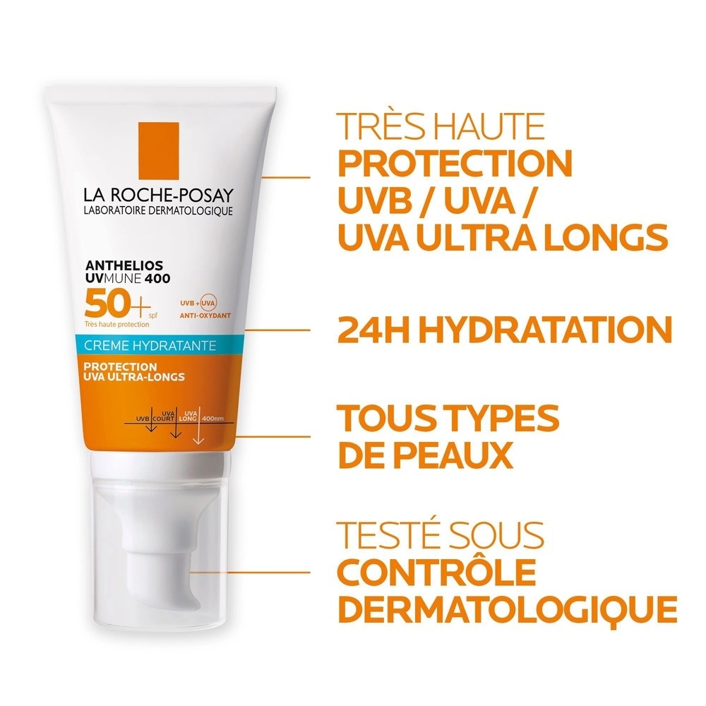 Anthelios UVMune 400 Crème Hydratante SPF50+ – Image 4