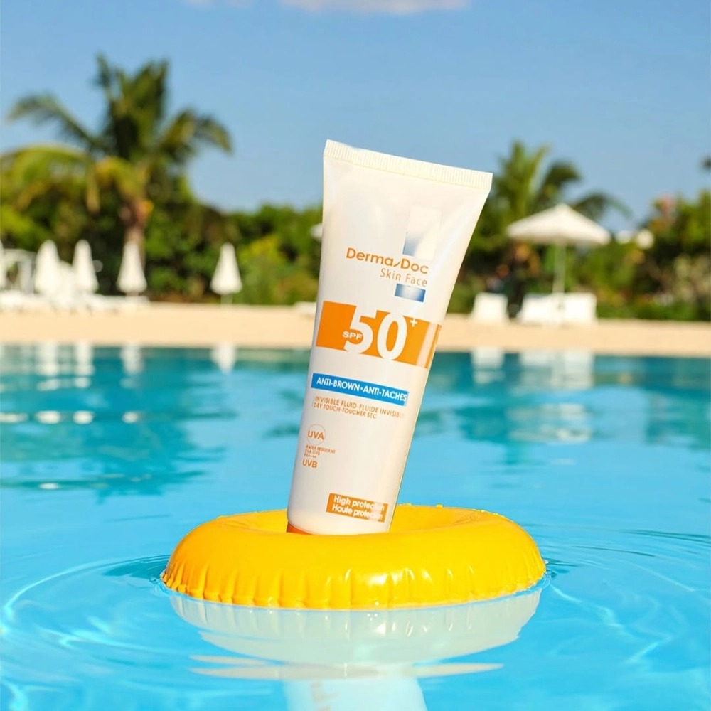 Skin Face Crème Solaire Anti Taches SPF50+ Invisible – Image 4