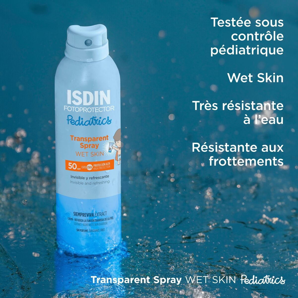 Fotoprotector Pediatrics Transparent Spray SPF50 – Image 4