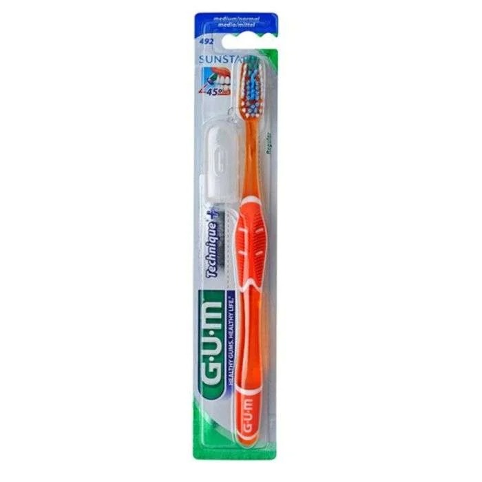 Brosse à Dents Technique Medium Normal Réf 492