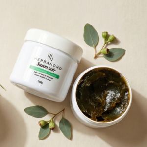 HERBANORD Savon Noir Eucalyptus