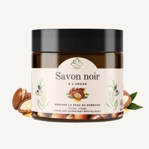 LOTUS BIO Savon Noir à l'Huile d'Argan