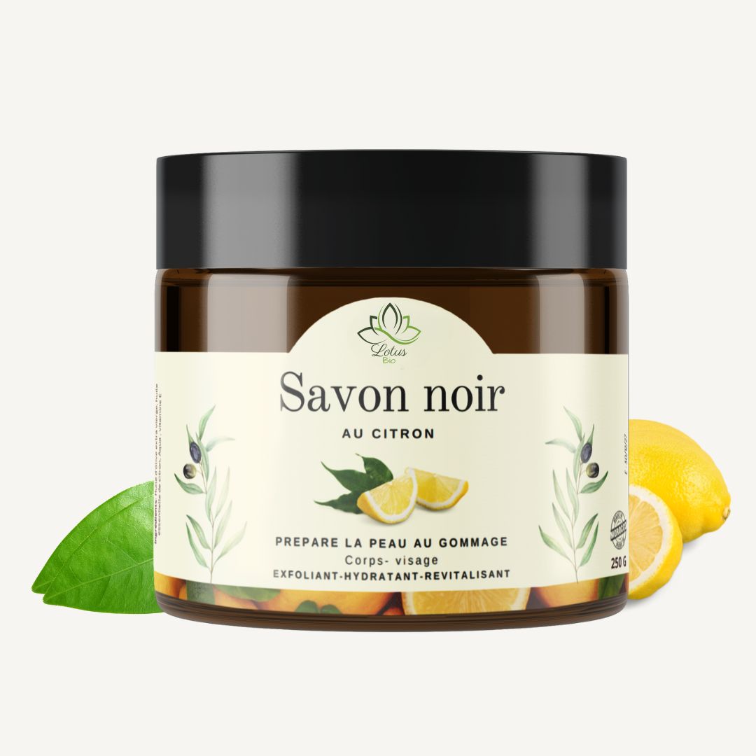 LOTUS BIO Savon Noir au Citron