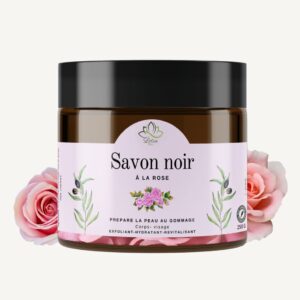 LOTUS BIO Savon Noir à la Rose