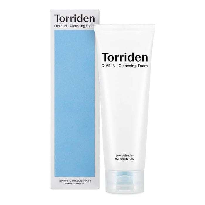 Torriden DIVE IN Low Molecular Hyaluronic Acid Cleansing Foam