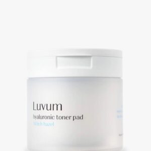 LUVUM HYALURONIC TONER PAD WITH HAZEL 60 PADS